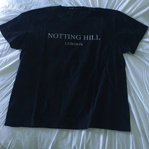 brandy melville notting hill black t shirt